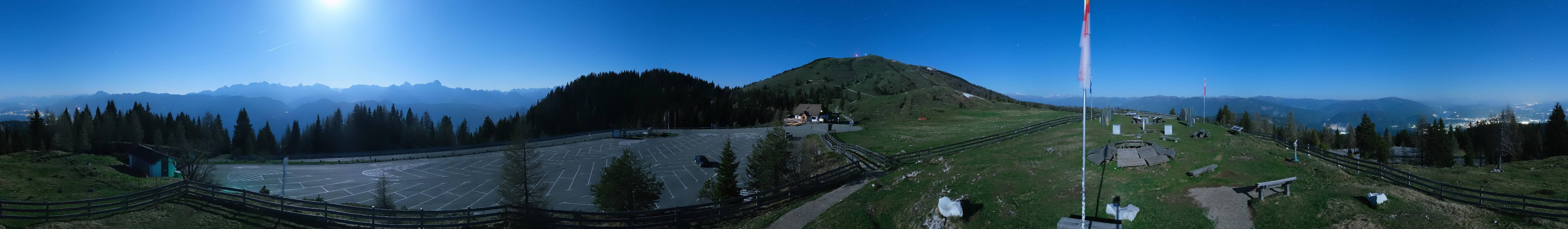 Archiv Foto Webcam Villacher Alpenstraße - Aussichtspunkt Rosstratten
