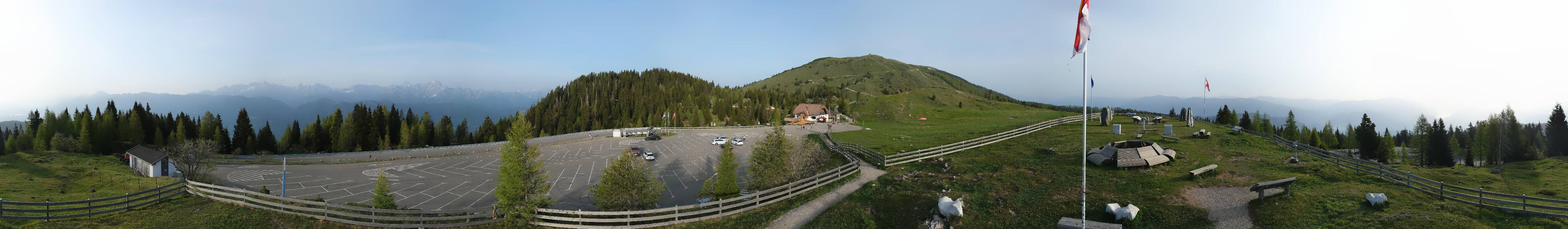 Archived image Webcam Villach Alpine Road - Viewpoint Rosstratten