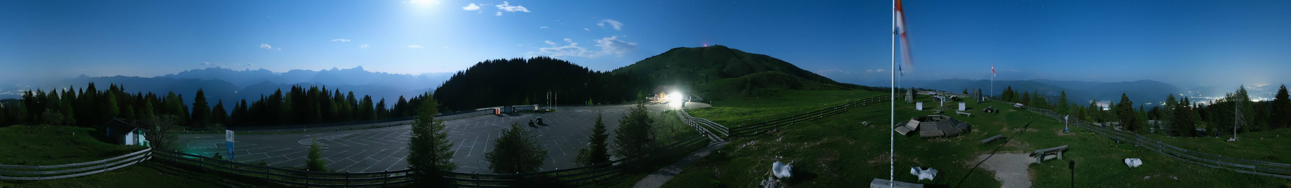 Archived image Webcam Villach Alpine Road - Viewpoint Rosstratten