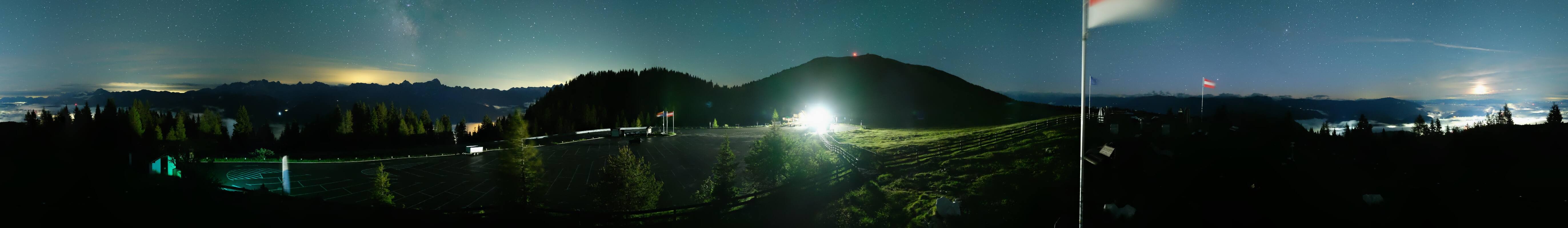 Archived image Webcam Villach Alpine Road - Viewpoint Rosstratten