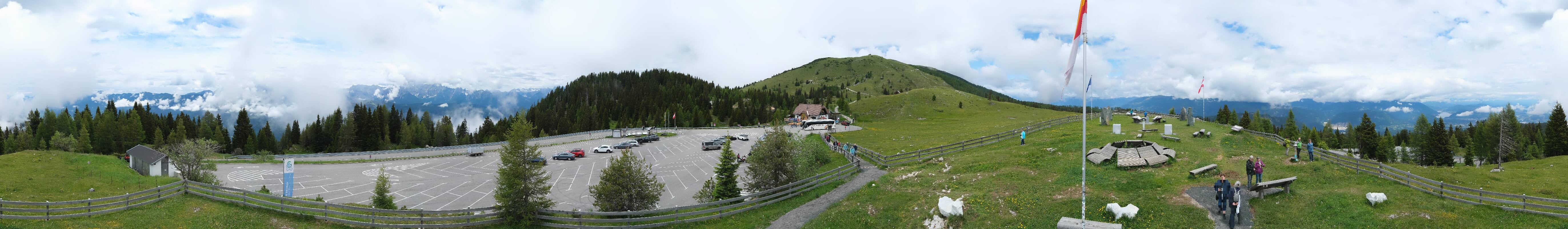 Archived image Webcam Villach Alpine Road - Viewpoint Rosstratten