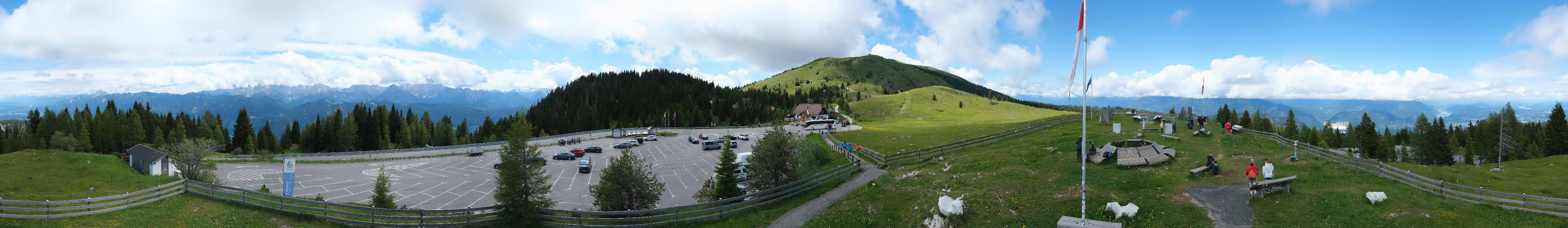 Archived image Webcam Villach Alpine Road - Viewpoint Rosstratten