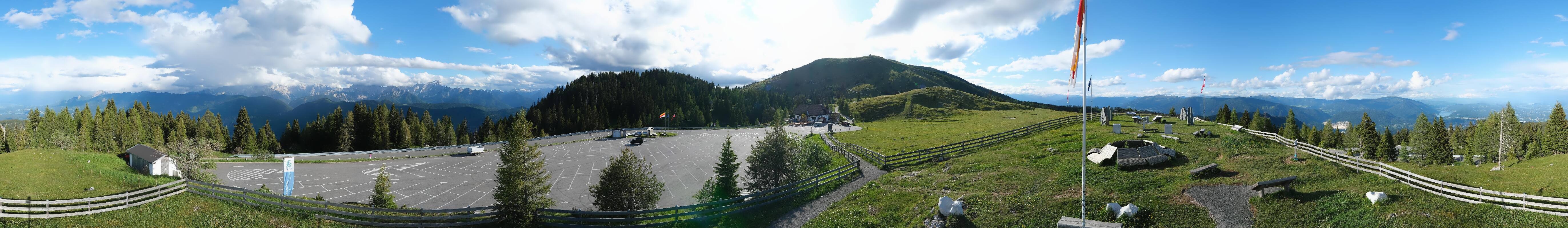 Archived image Webcam Villach Alpine Road - Viewpoint Rosstratten