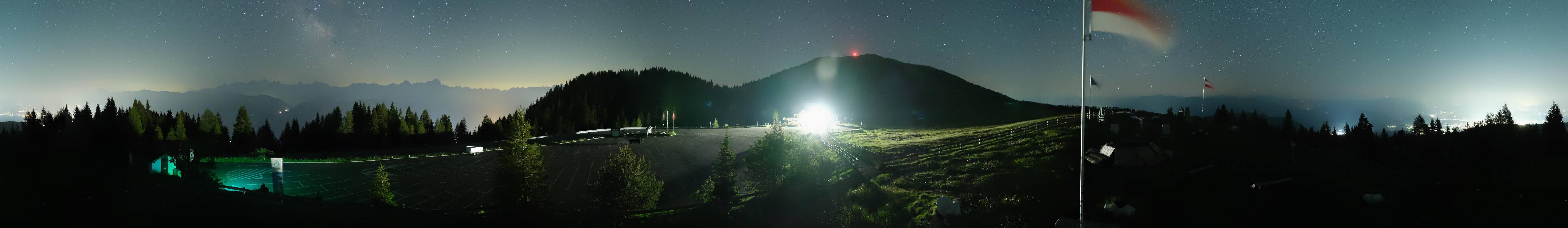 Archiv Foto Webcam Villacher Alpenstraße - Aussichtspunkt Rosstratten
