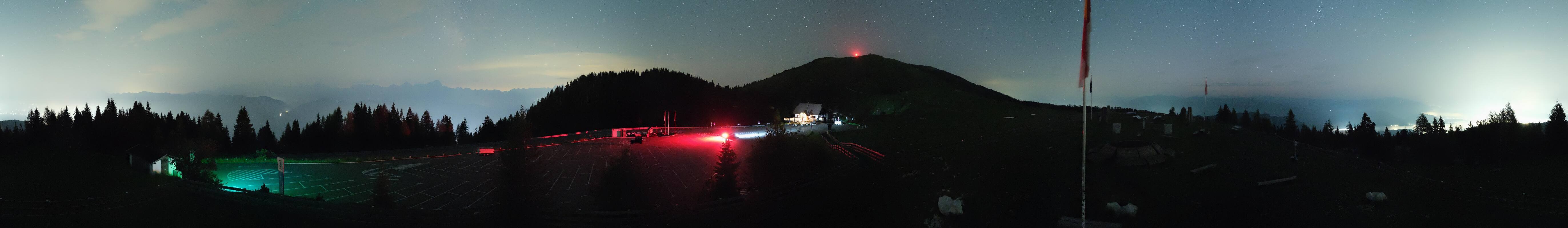 Archiv Foto Webcam Villacher Alpenstraße - Aussichtspunkt Rosstratten