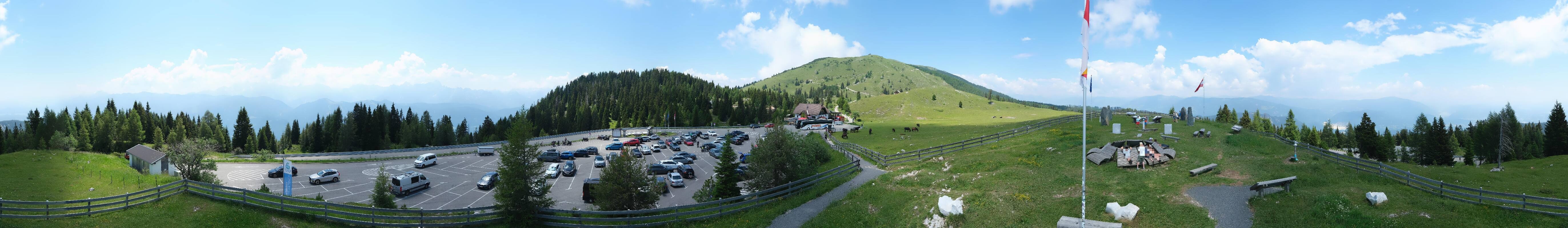 Archiv Foto Webcam Villacher Alpenstraße - Aussichtspunkt Rosstratten
