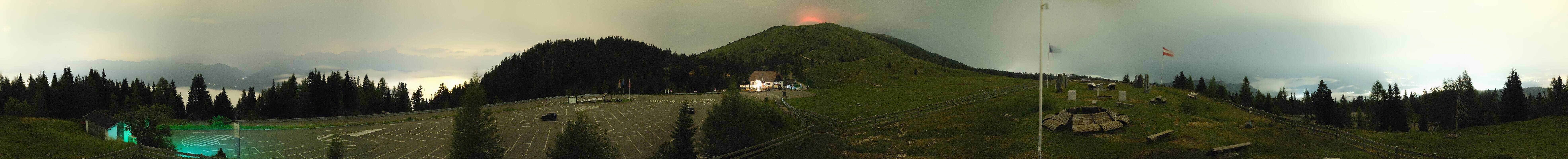 Archived image Webcam Villach Alpine Road - Viewpoint Rosstratten