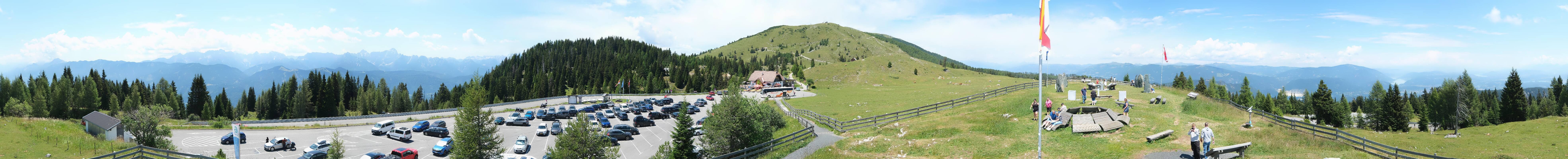 Archived image Webcam Villach Alpine Road - Viewpoint Rosstratten