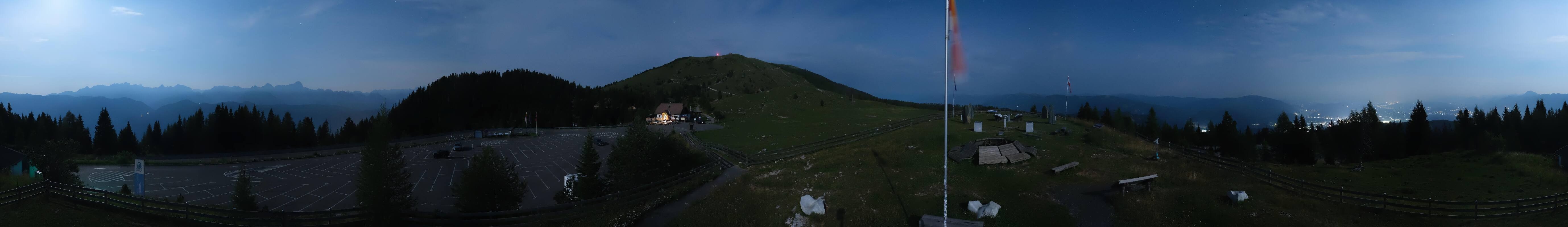 Archived image Webcam Villach Alpine Road - Viewpoint Rosstratten