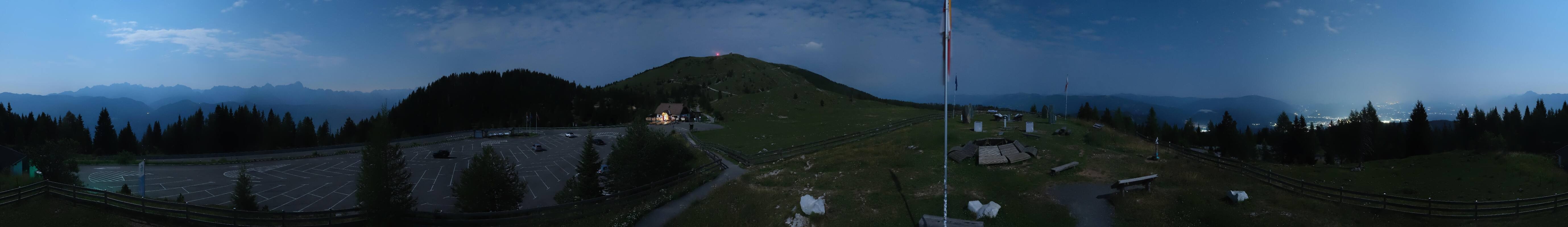 Archiv Foto Webcam Villacher Alpenstraße - Aussichtspunkt Rosstratten
