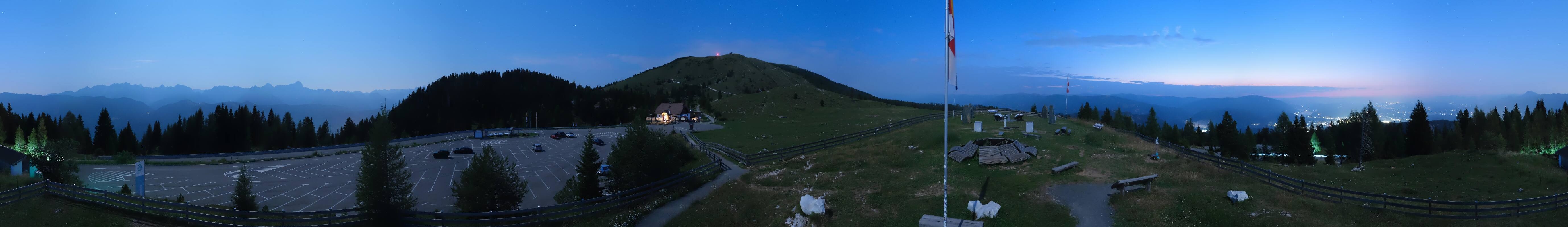 Archiv Foto Webcam Villacher Alpenstraße - Aussichtspunkt Rosstratten