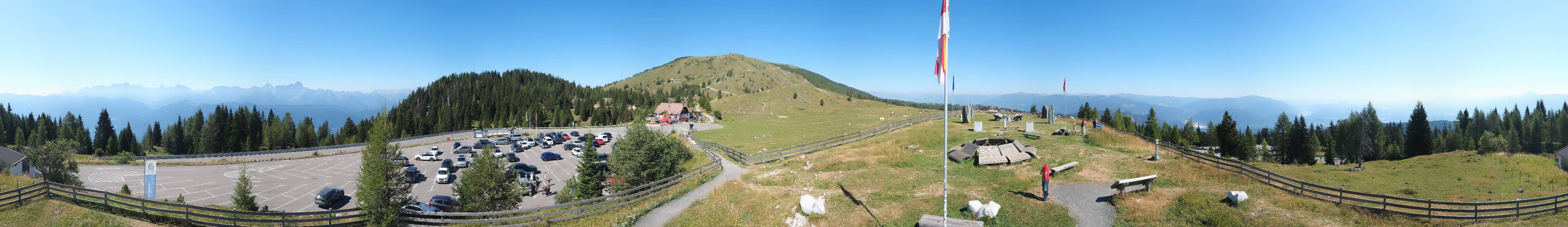 Archived image Webcam Villach Alpine Road - Viewpoint Rosstratten