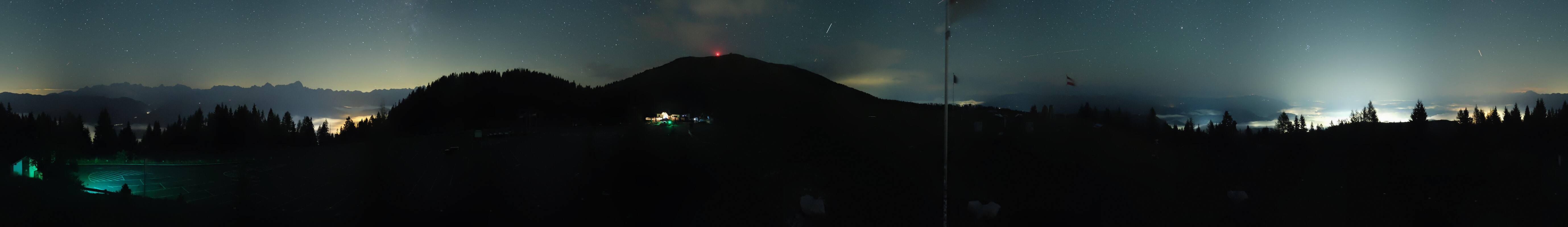 Archiv Foto Webcam Villacher Alpenstraße - Aussichtspunkt Rosstratten