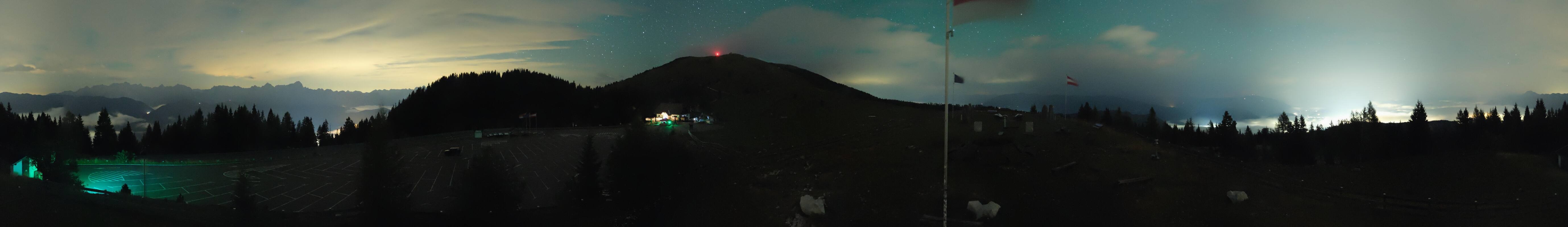 Archiv Foto Webcam Villacher Alpenstraße - Aussichtspunkt Rosstratten