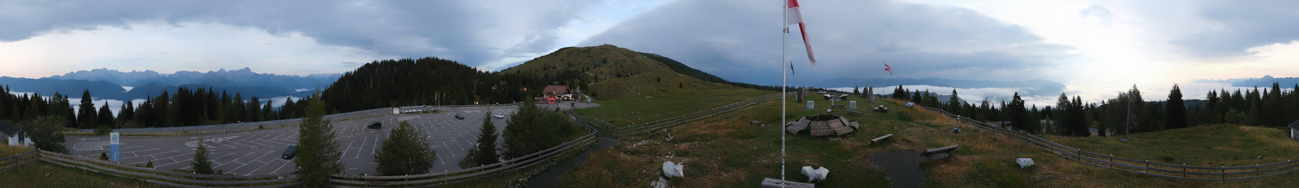 Archiv Foto Webcam Villacher Alpenstraße - Aussichtspunkt Rosstratten