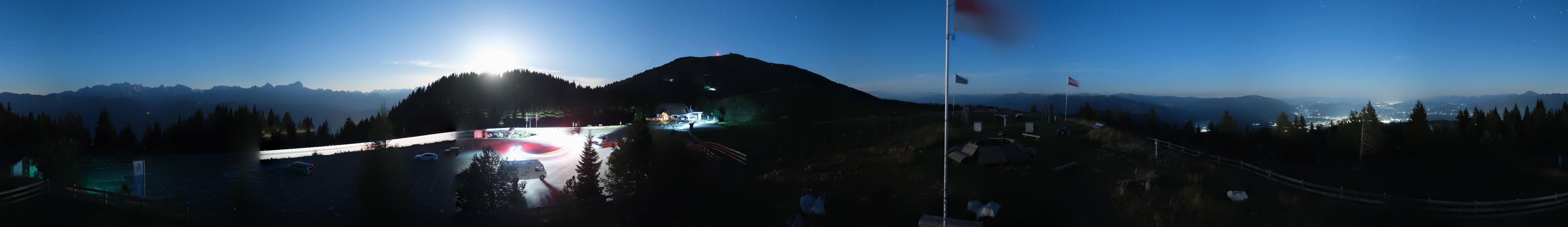 Archived image Webcam Villach Alpine Road - Viewpoint Rosstratten
