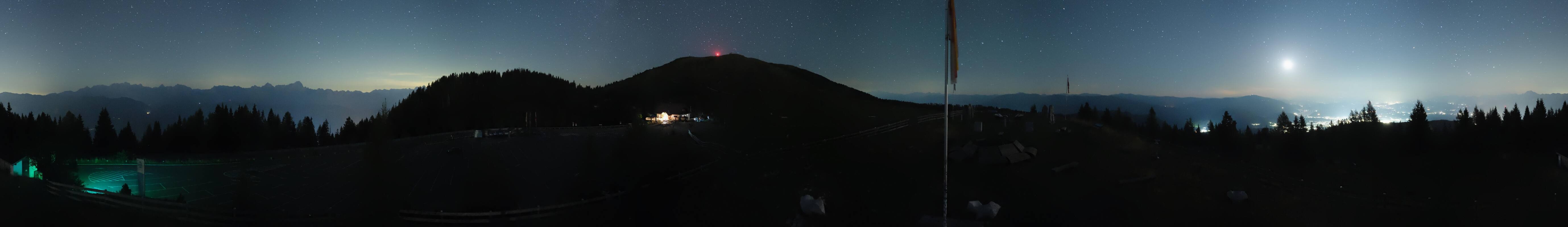 Archiv Foto Webcam Villacher Alpenstraße - Aussichtspunkt Rosstratten