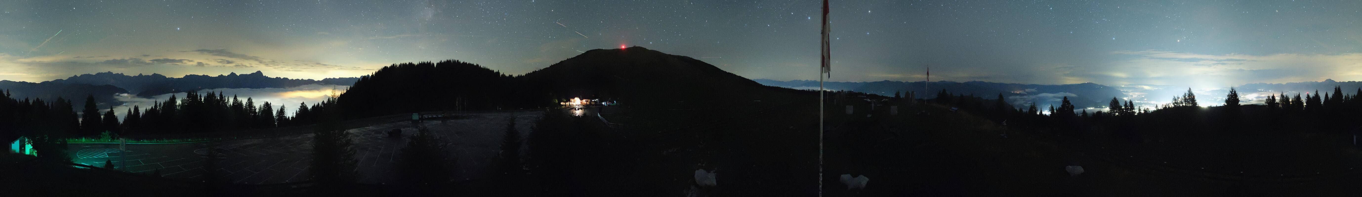 Archiv Foto Webcam Villacher Alpenstraße - Aussichtspunkt Rosstratten