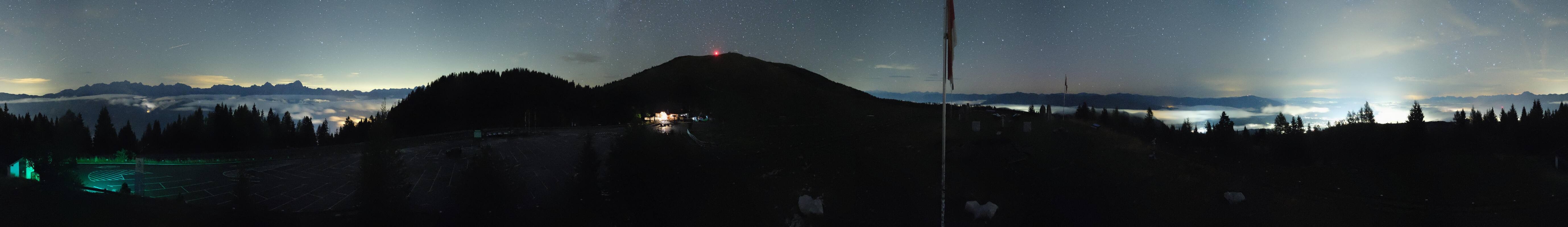 Archiv Foto Webcam Villacher Alpenstraße - Aussichtspunkt Rosstratten