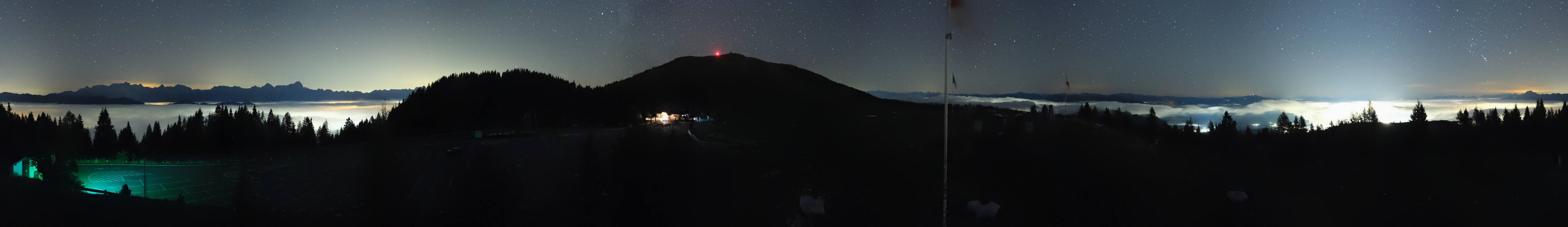 Archiv Foto Webcam Villacher Alpenstraße - Aussichtspunkt Rosstratten