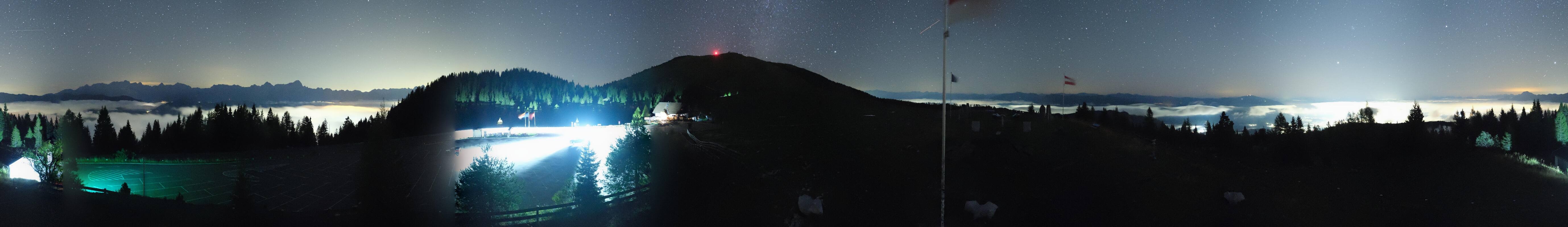 Archiv Foto Webcam Villacher Alpenstraße - Aussichtspunkt Rosstratten
