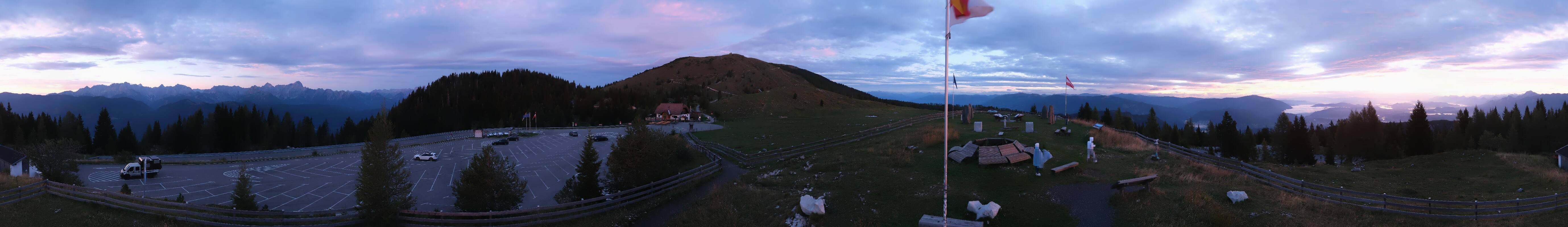 Archived image Webcam Villach Alpine Road - Viewpoint Rosstratten