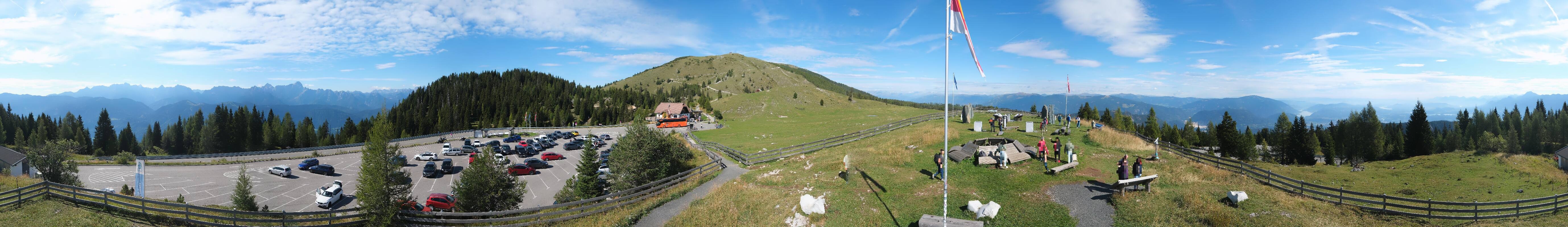Archived image Webcam Villach Alpine Road - Viewpoint Rosstratten
