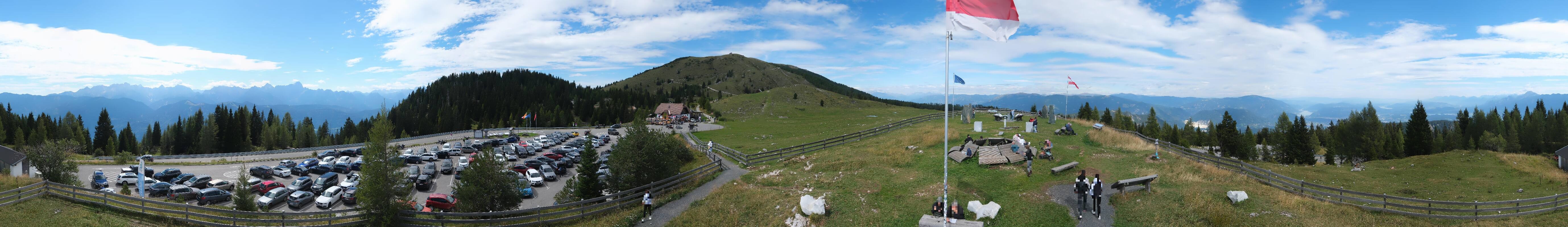 Archived image Webcam Villach Alpine Road - Viewpoint Rosstratten