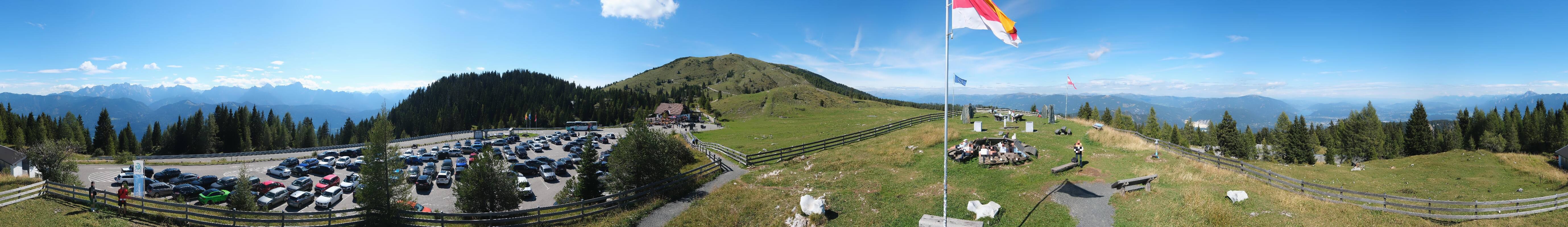Archived image Webcam Villach Alpine Road - Viewpoint Rosstratten