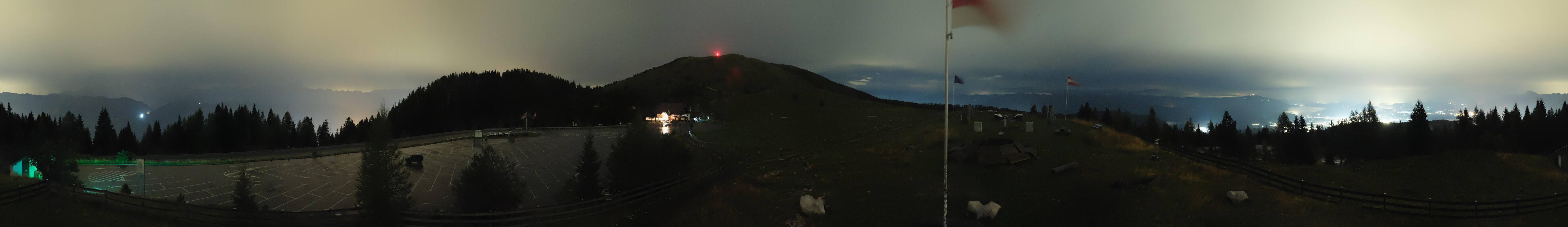 Archiv Foto Webcam Villacher Alpenstraße - Aussichtspunkt Rosstratten