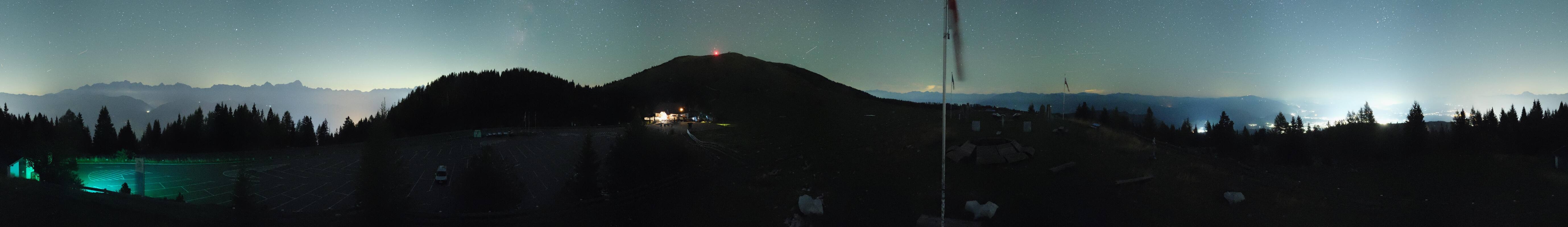 Archiv Foto Webcam Villacher Alpenstraße - Aussichtspunkt Rosstratten