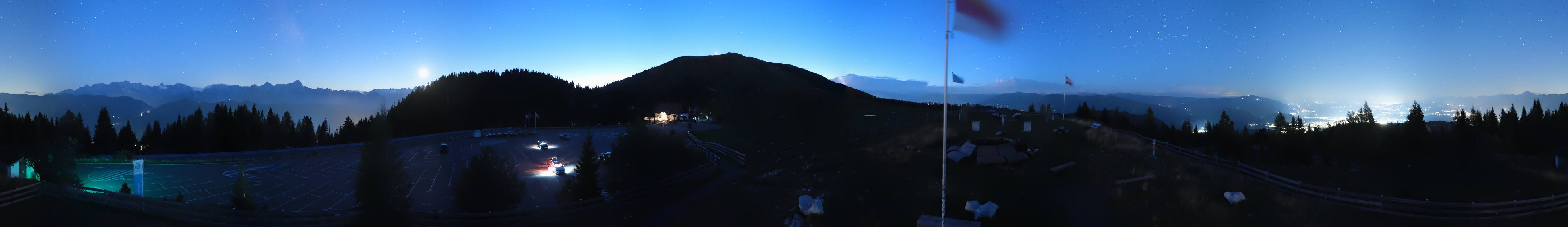 Archiv Foto Webcam Villacher Alpenstraße - Aussichtspunkt Rosstratten