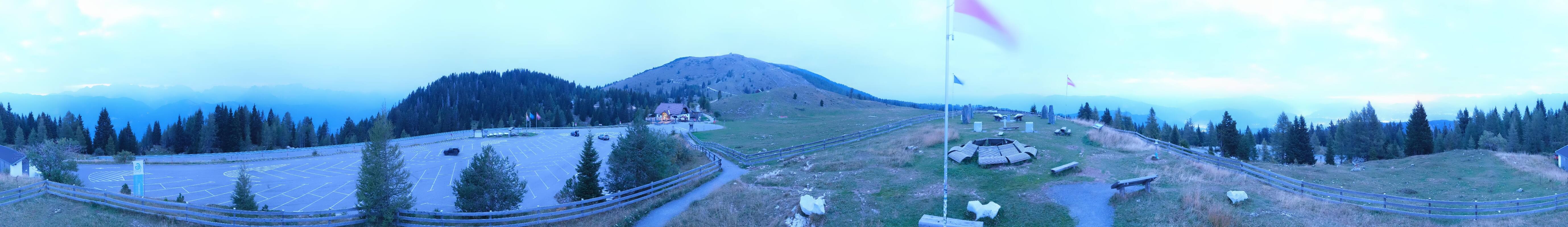 Archiv Foto Webcam Villacher Alpenstraße - Aussichtspunkt Rosstratten