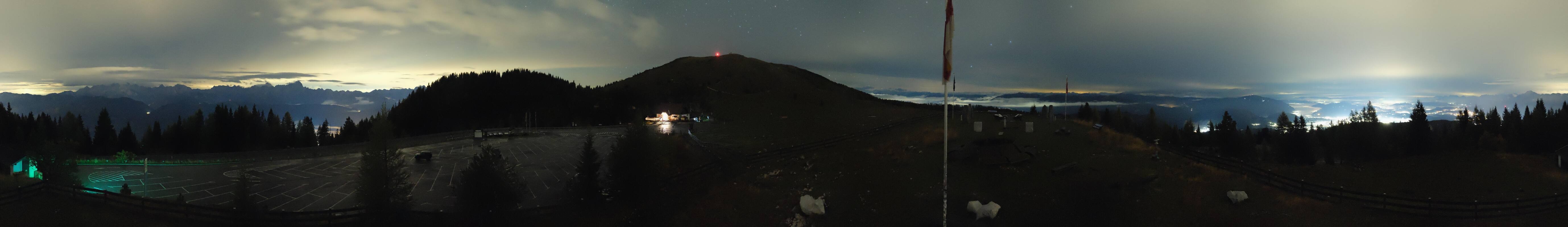 Archived image Webcam Villach Alpine Road - Viewpoint Rosstratten