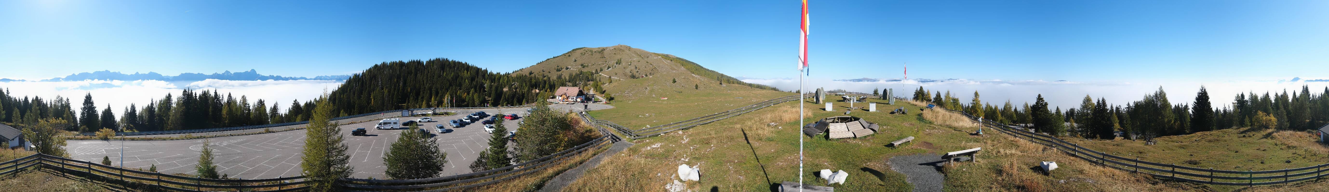 Archived image Webcam Villach Alpine Road - Viewpoint Rosstratten