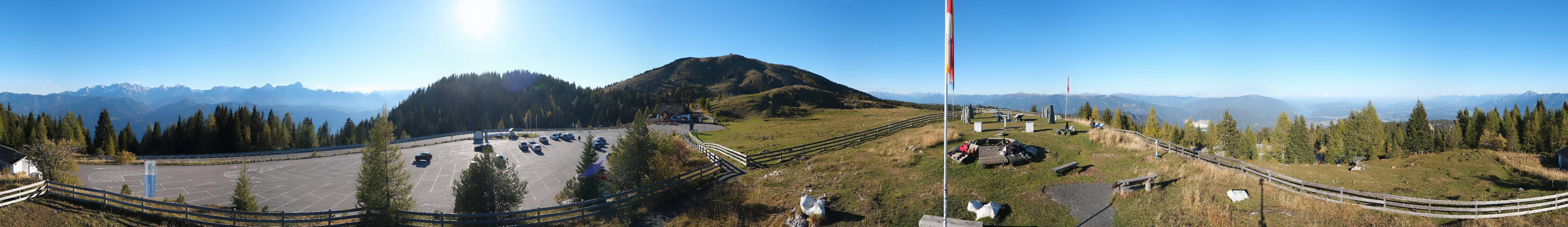 Archived image Webcam Villach Alpine Road - Viewpoint Rosstratten