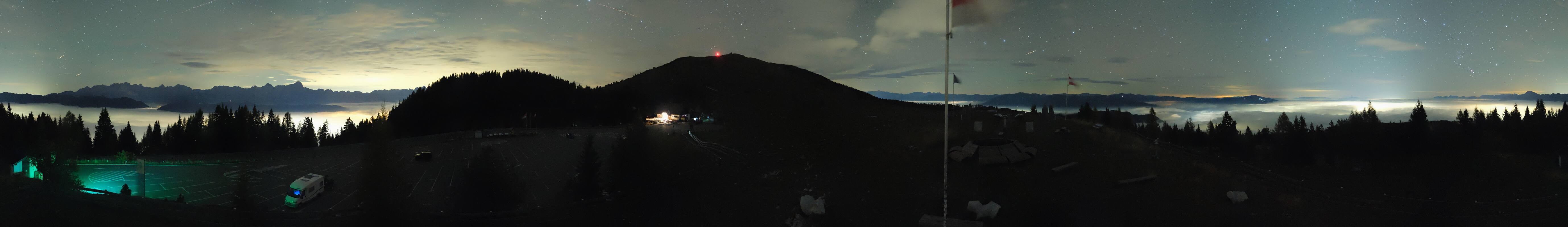 Archiv Foto Webcam Villacher Alpenstraße - Aussichtspunkt Rosstratten