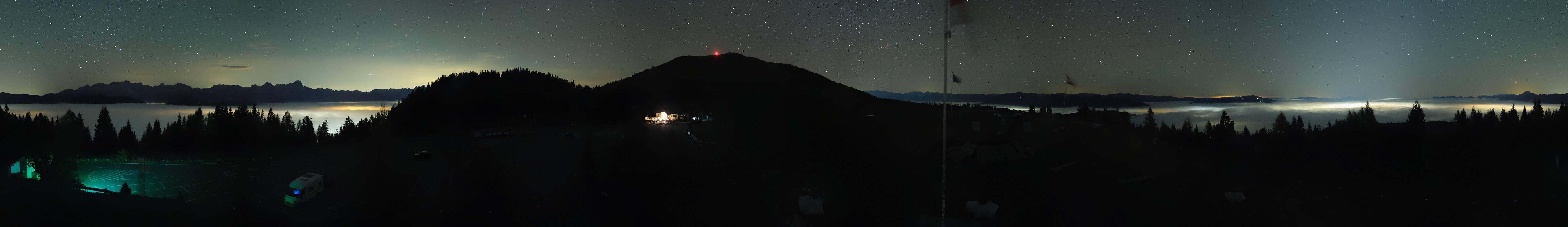 Archiv Foto Webcam Villacher Alpenstraße - Aussichtspunkt Rosstratten