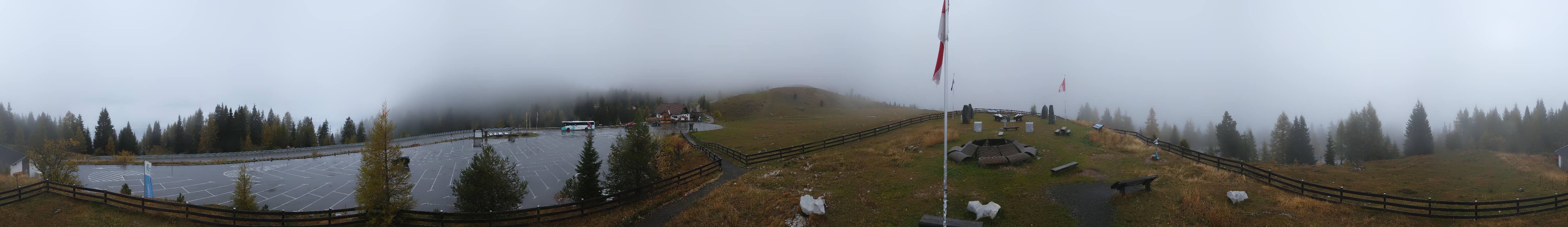 Archiv Foto Webcam Villacher Alpenstraße - Aussichtspunkt Rosstratten