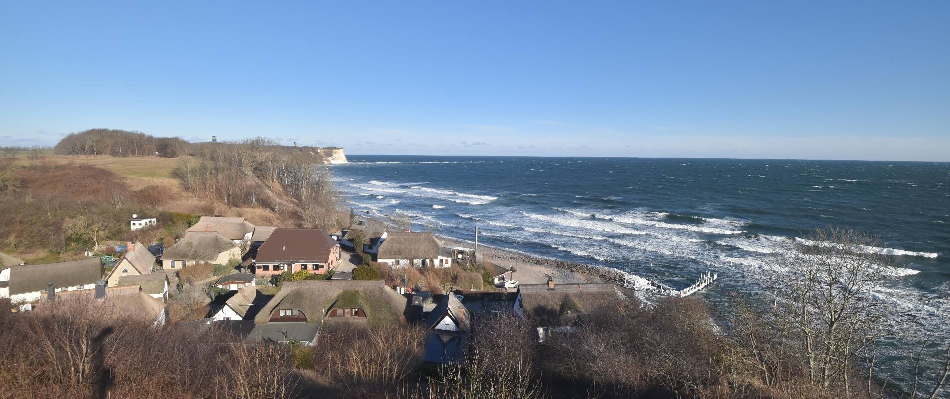 Archiv Foto Webcam Rügen - Fischerdorf Vitt und Kap Arkona