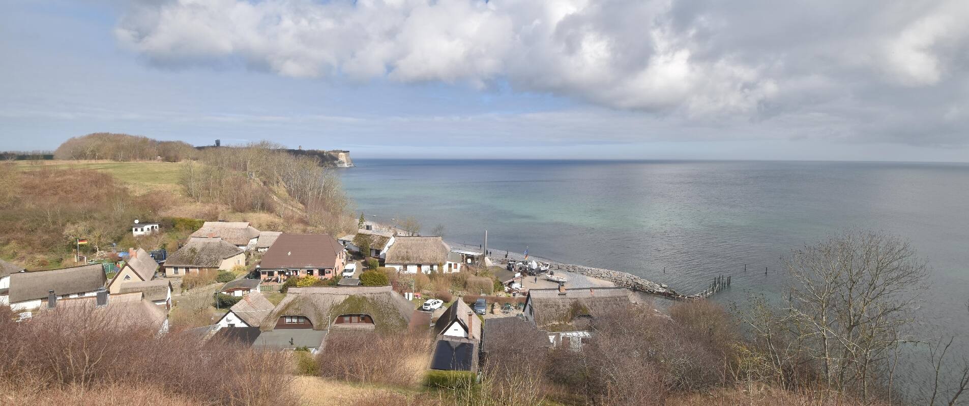 Archiv Foto Webcam Rügen - Fischerdorf Vitt und Kap Arkona