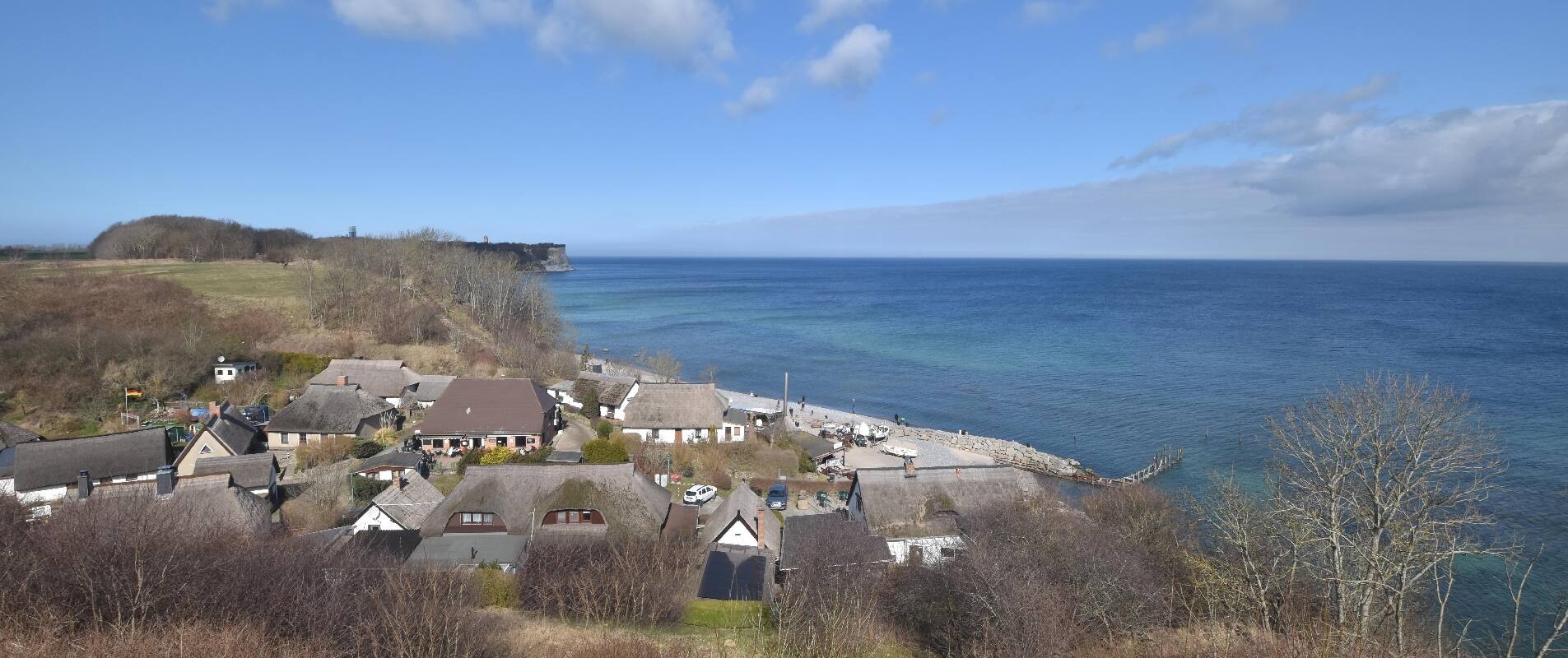 Archiv Foto Webcam Rügen - Fischerdorf Vitt und Kap Arkona