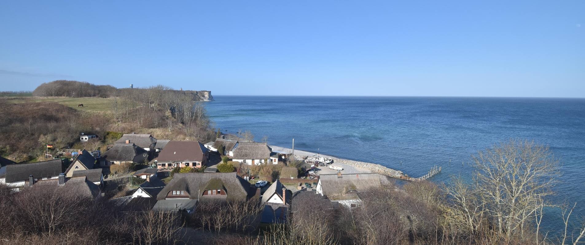 Archiv Foto Webcam Rügen - Fischerdorf Vitt und Kap Arkona