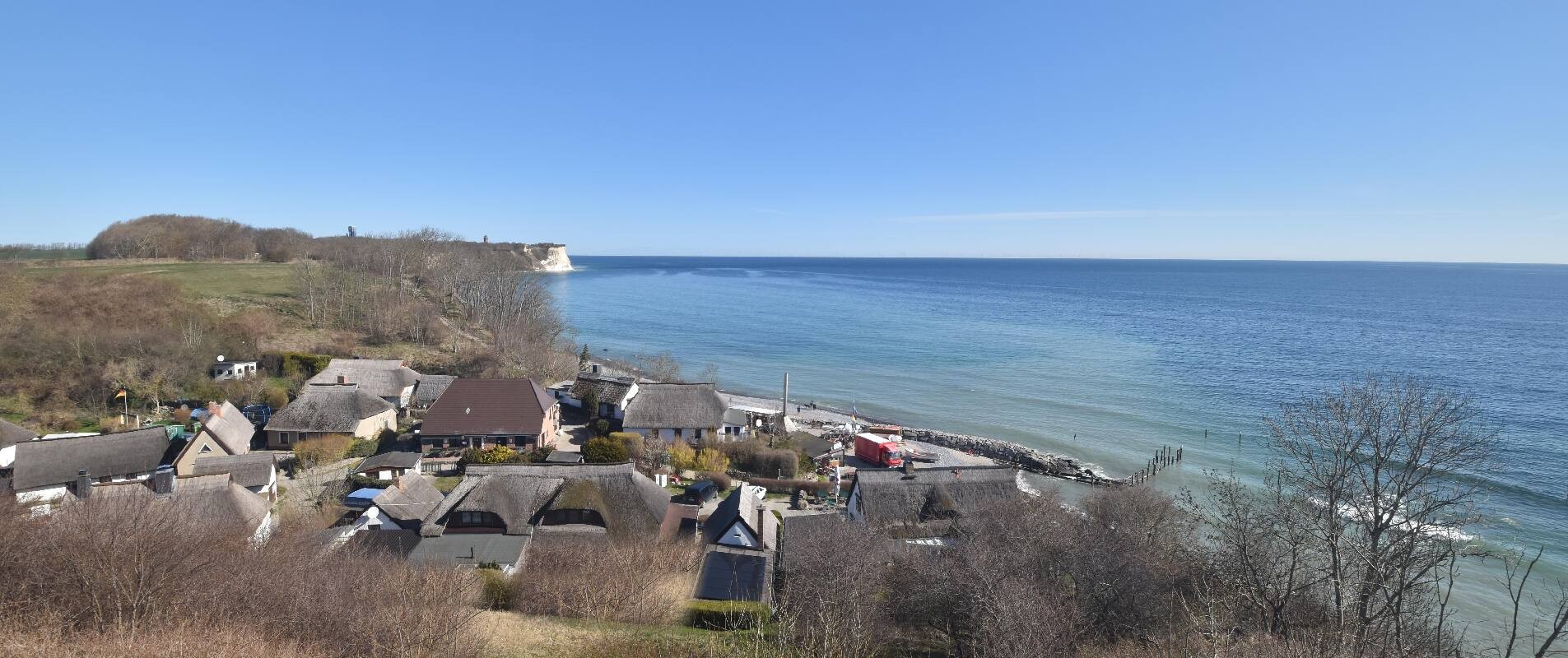 Archiv Foto Webcam Rügen - Fischerdorf Vitt und Kap Arkona