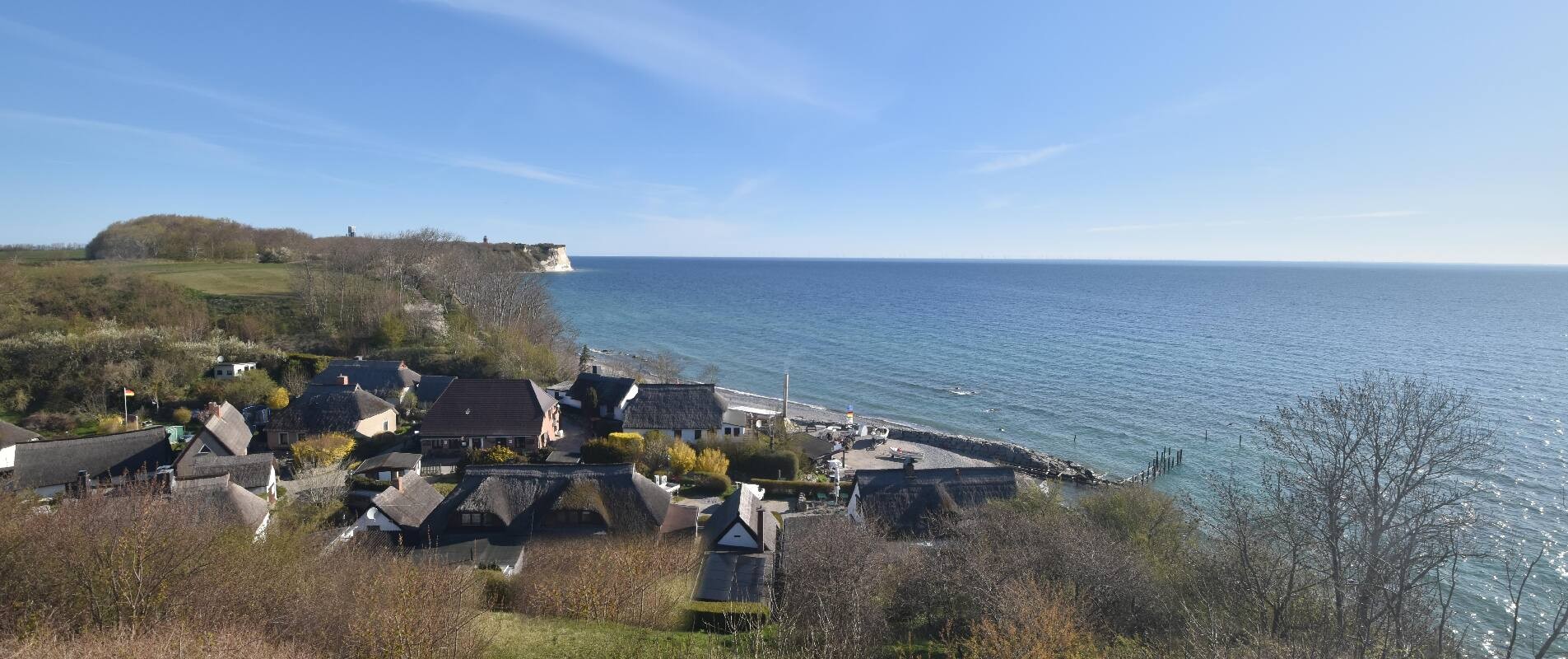 Archiv Foto Webcam Rügen - Fischerdorf Vitt und Kap Arkona