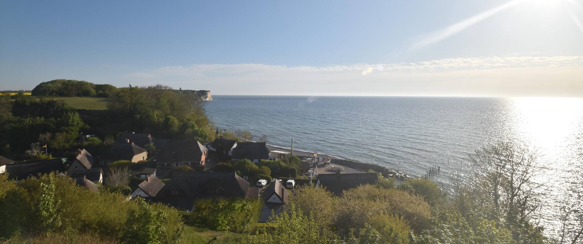 Archiv Foto Webcam Rügen - Fischerdorf Vitt und Kap Arkona