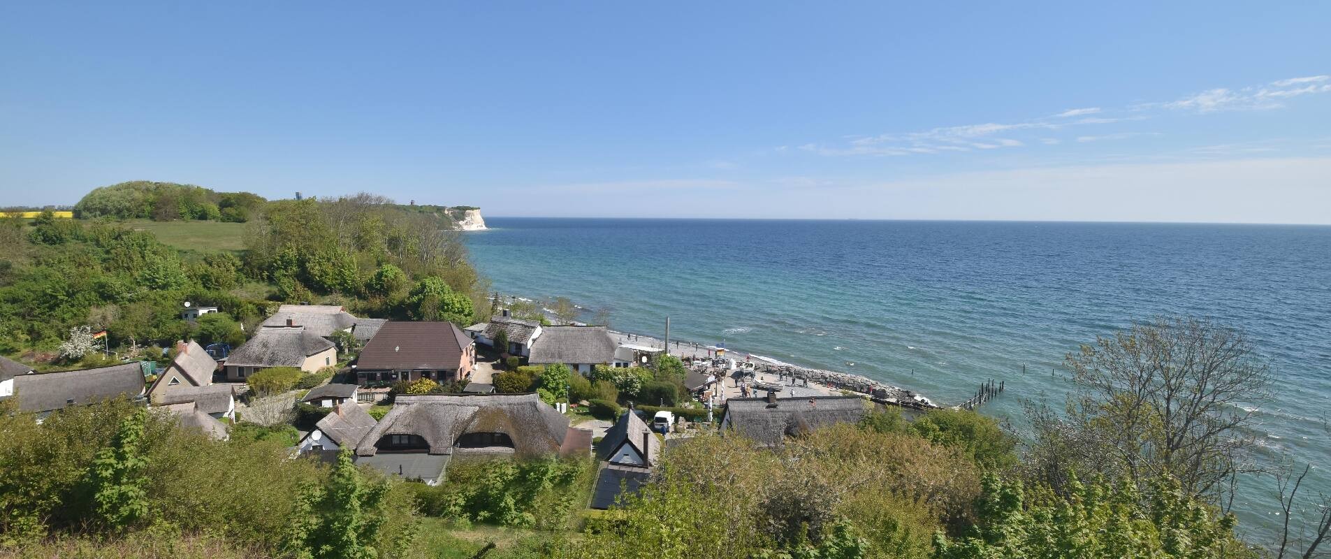 Archiv Foto Webcam Rügen - Fischerdorf Vitt und Kap Arkona