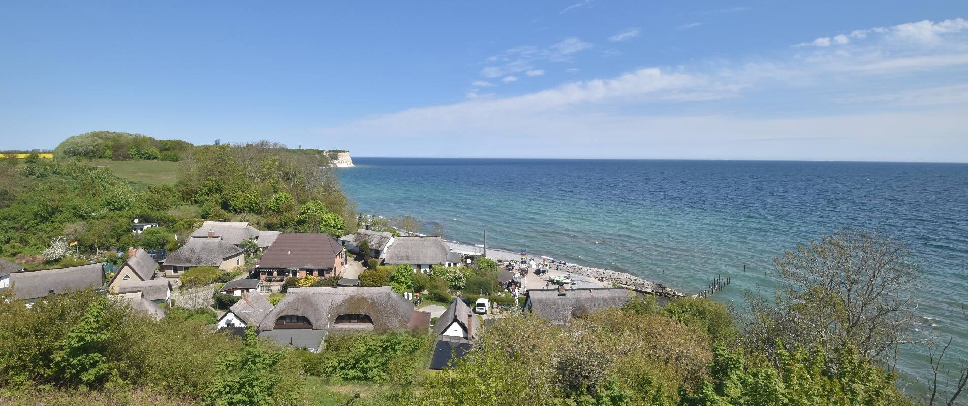 Archiv Foto Webcam Rügen - Fischerdorf Vitt und Kap Arkona