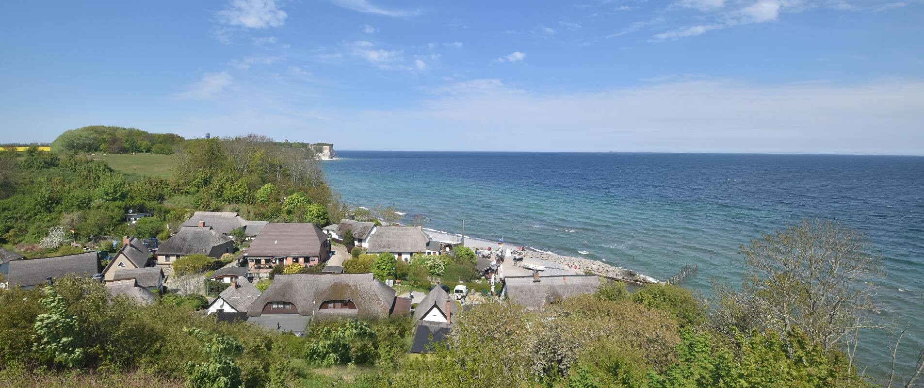 Archiv Foto Webcam Rügen - Fischerdorf Vitt und Kap Arkona