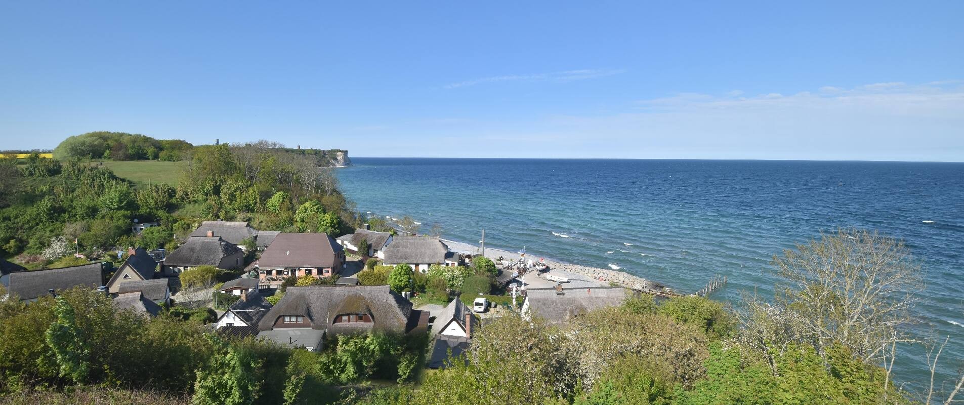 Archiv Foto Webcam Rügen - Fischerdorf Vitt und Kap Arkona